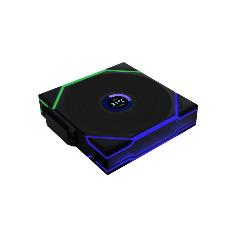 Buy Lian Li UNI FAN TL-LCD Wireless 120mm Case Fan - TL-LCD - Wireless 2.4GHz, D... in Cyprus, Nicosia, Limassol, Larnaka, Pafos