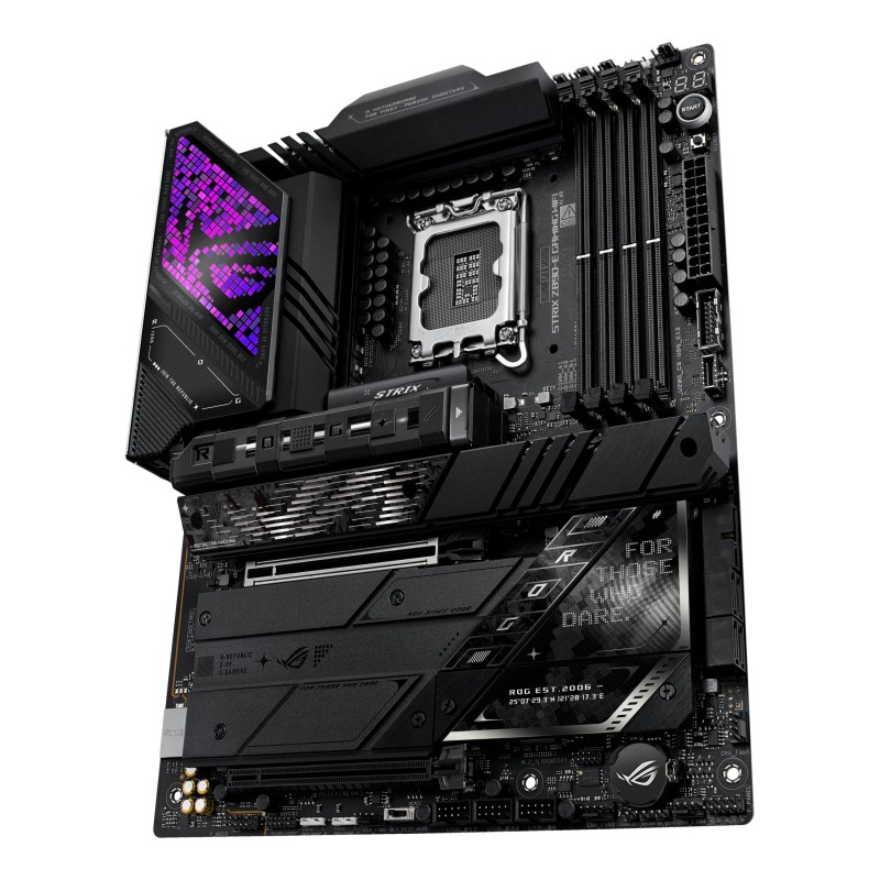 Buy ASUS ROG Strix Z890-E Gaming WiFi - LGA 1851 ATX, DDR5, 4 DIMM, 192GB Max, W... in Cyprus, Nicosia, Limassol, Larnaka, Pafos