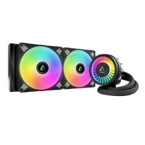 Arctic Liquid Freezer III 280 - Liquid Freezer III 280 - Black ARGB AIO CPU Cooler with 2x P14 PWM PST fans
