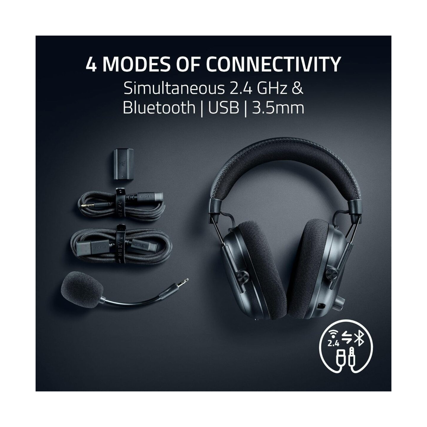 Razer BlackShark V3 Pro ANC Wireless Gaming Headset - Black (Boxed) — Buy in Cyprus with Fast Delivery