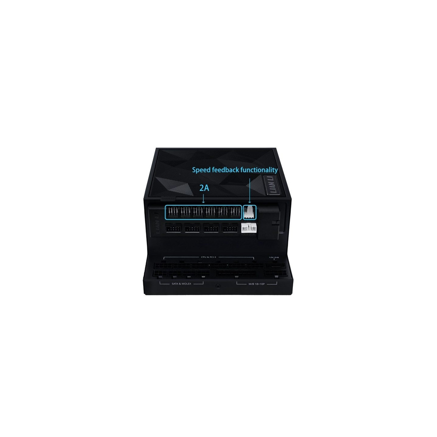 Lian Li EG-HUB01B Black Detachable PSU USB & Fan Hub (Boxed) — Buy in Cyprus with Fast Delivery