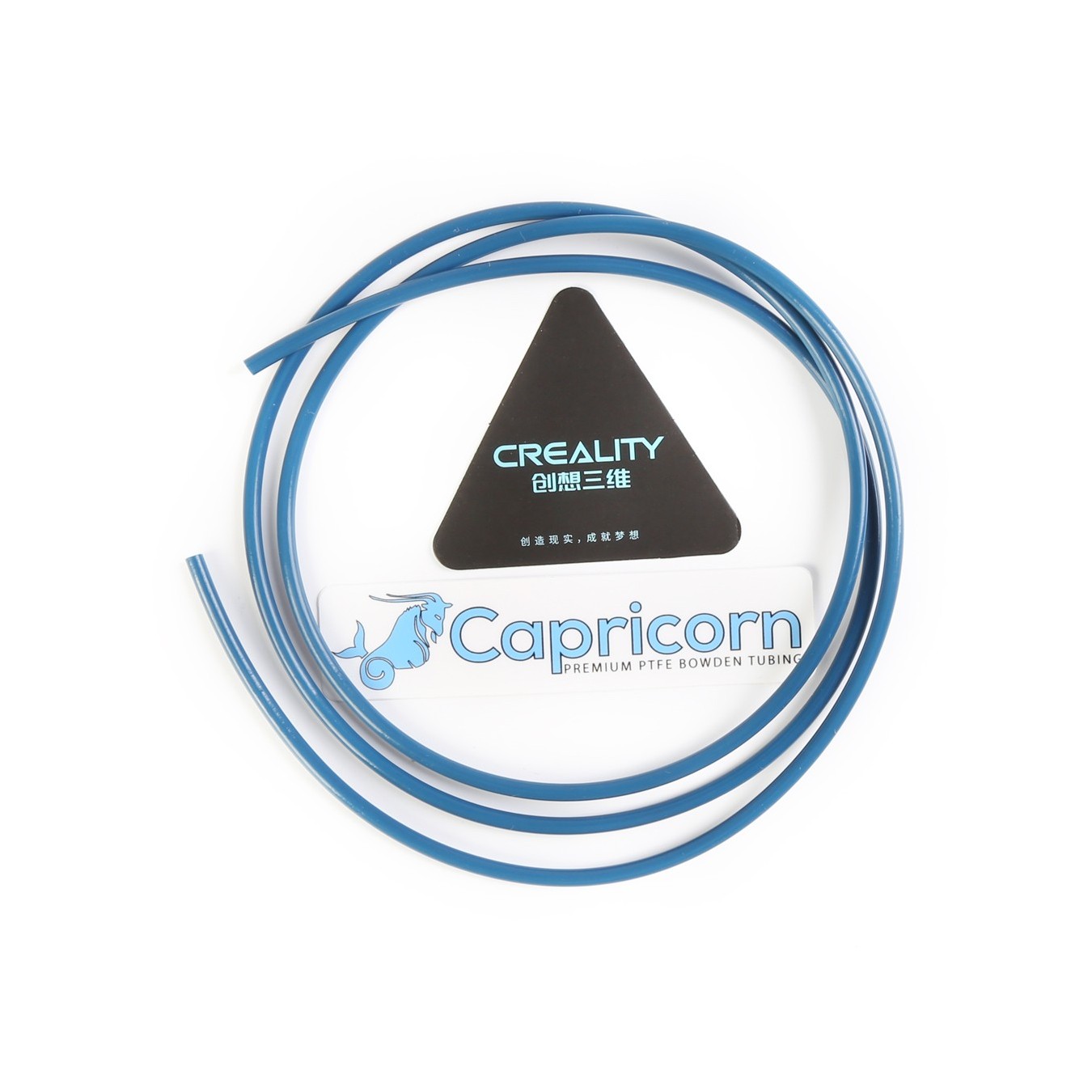 Creality Capricorn PTFE Tube Kit L1000 - Blue, 1000mm, 4.0mm OD / 2.0mm ID, 1.75mm filament — Buy in Cyprus with Fast Delivery