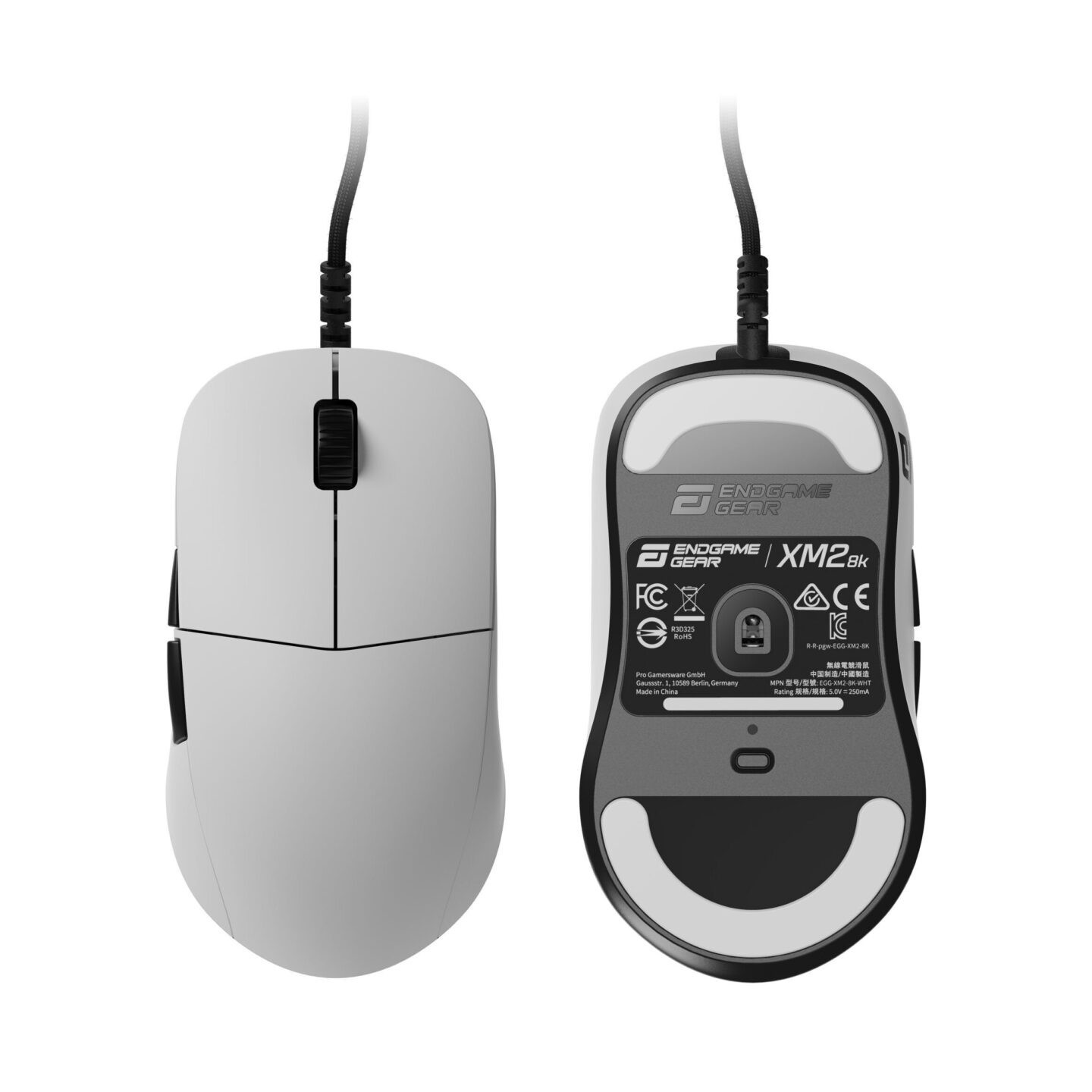 Endgame Gear XM2 8k Gaming Mouse - Wired, White, 8000 Hz - EGGXM2-8K-WH (Boxed) — Buy in Cyprus with Fast Delivery