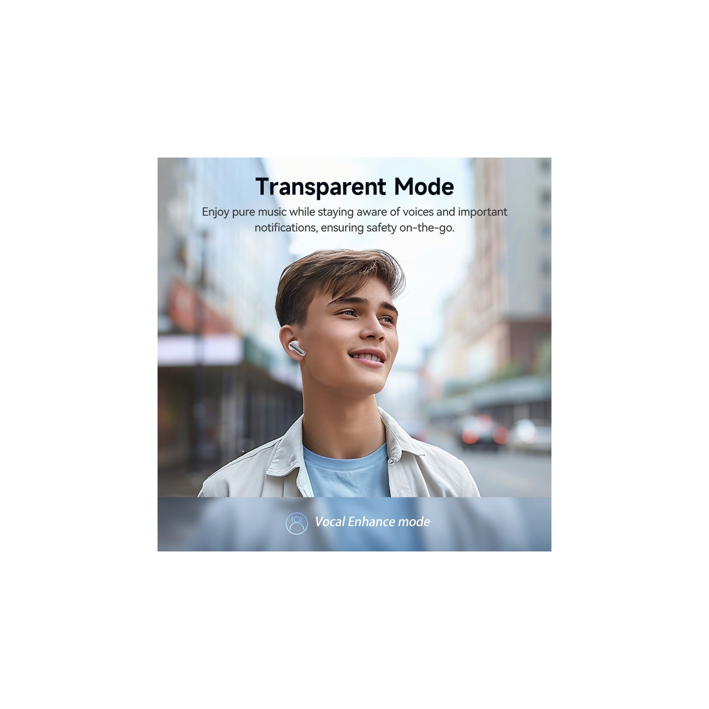 QCY Melobuds N50 ANC Black - N50 - 45dB ANC, TWS, 6 mic ENC, IPX4, BT5.4 — Buy in Cyprus with Fast Delivery