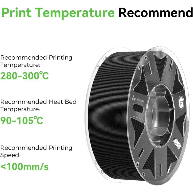 Buy Creality PPA-CF Black RFID Carbonfiber Filament - 3301060020 - (Color Black,... in Cyprus, Nicosia, Limassol, Larnaka, Pafos