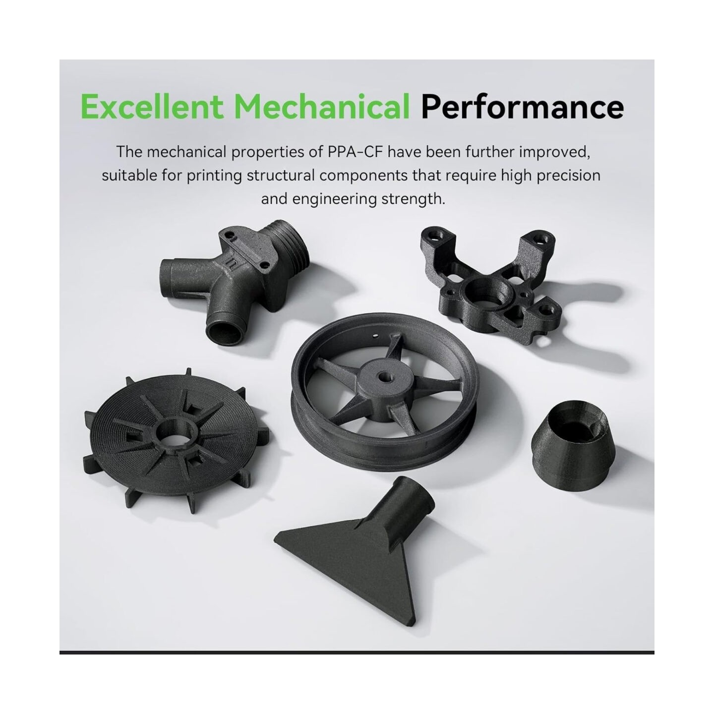 Creality PPA-CF Black RFID Carbonfiber Filament - 3301060020 - (Color Black, Diameter 1.75mm, 15% CF, RFID)