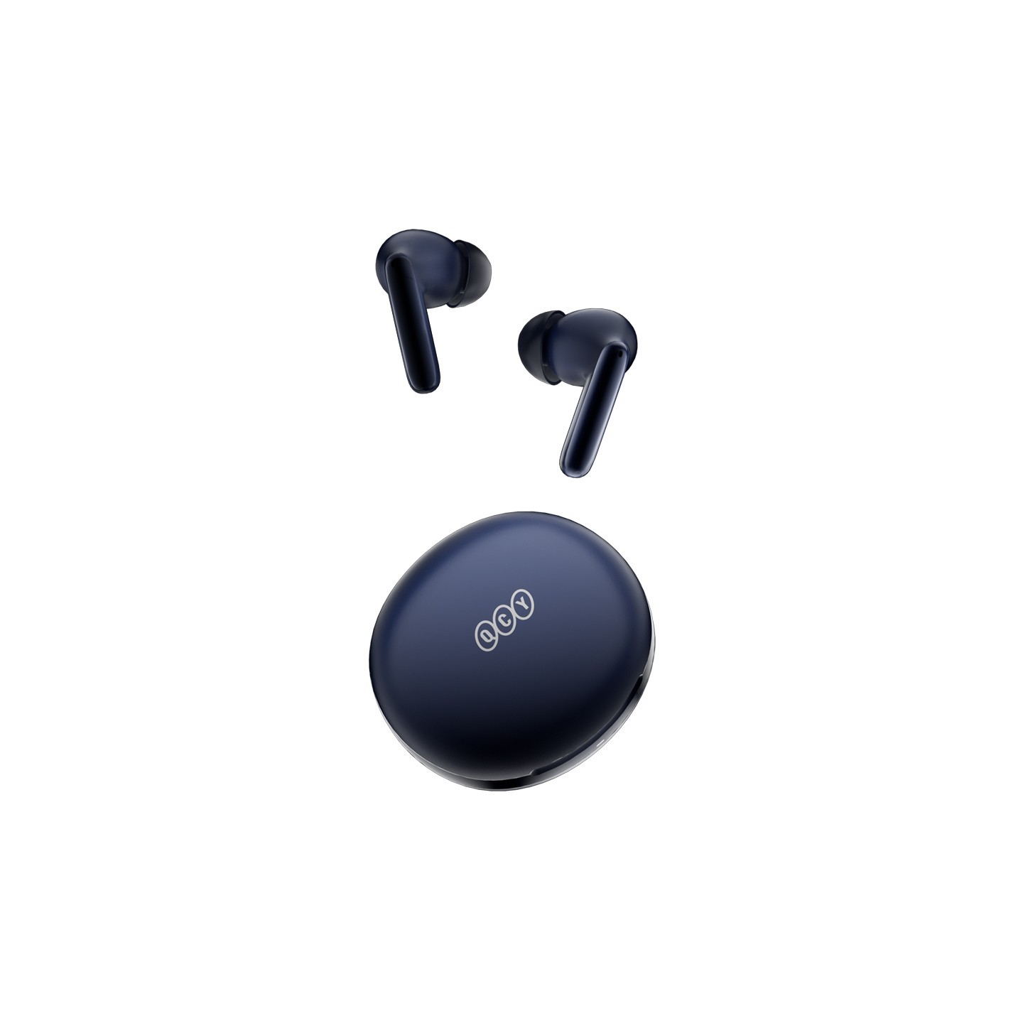 QCY T13 ANC 2 Blue - T13 - True Wireless Earbuds, 28dB ANC, 10mm drivers, BT 5.3, 30h total playtime