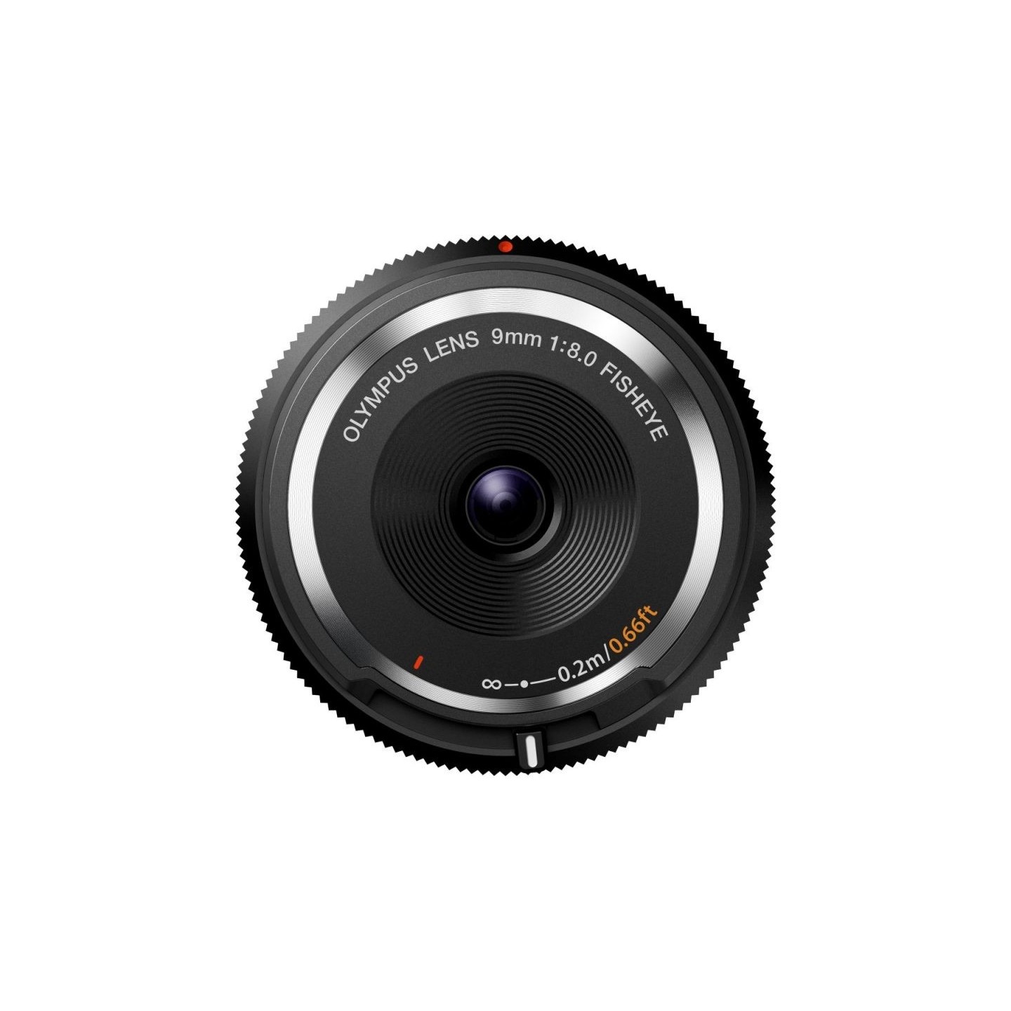 Olympus OM-System 9mm f/8 Fisheye Body Cap Lens - BCL-0980 - Black, MFT — Buy in Cyprus with Fast Delivery