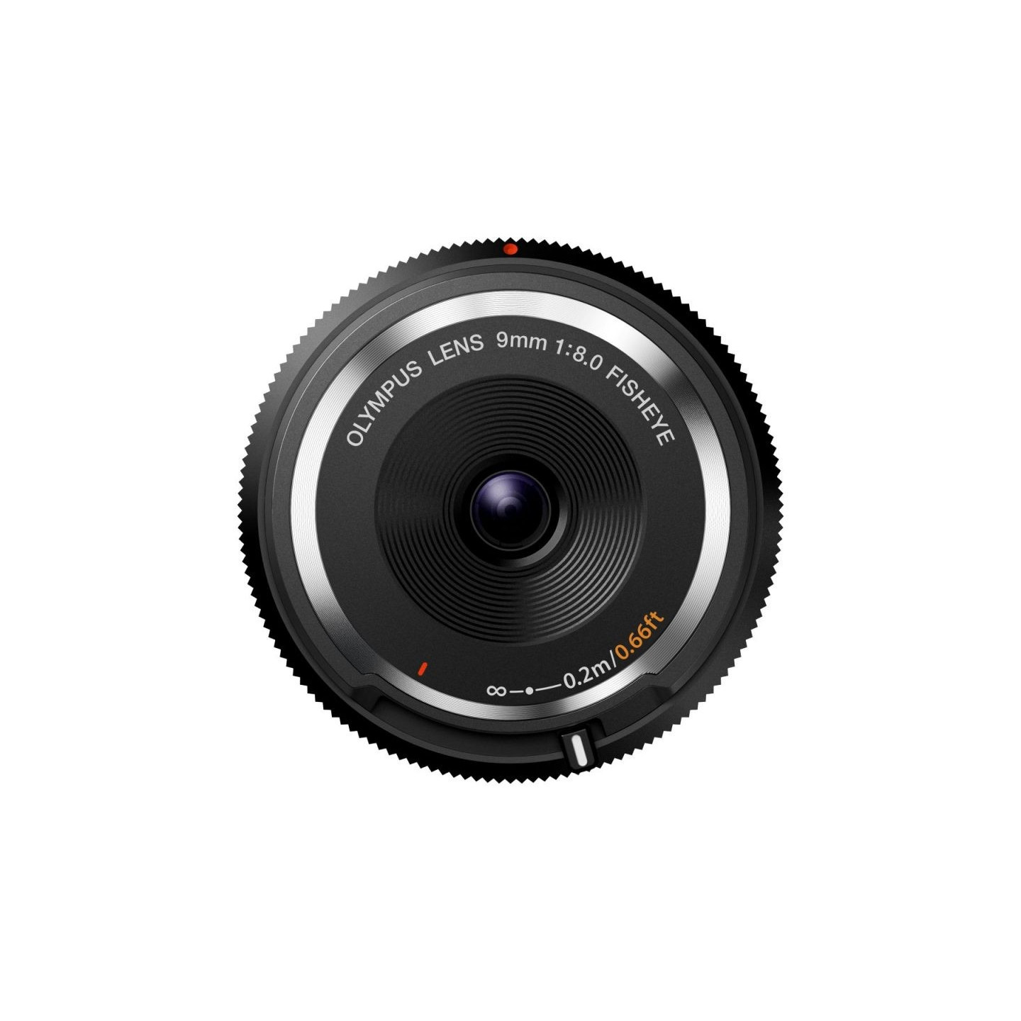 Olympus OM-System 9mm f/8 Fisheye Body Cap Lens - BCL-0980 - Black, MFT — Buy in Cyprus with Fast Delivery