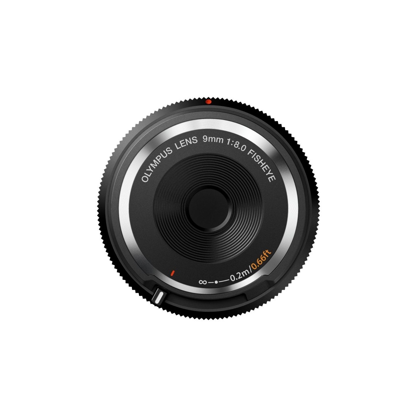 Olympus OM-System 9mm f/8 Fisheye Body Cap Lens - BCL-0980 - Black, MFT — Buy in Cyprus with Fast Delivery