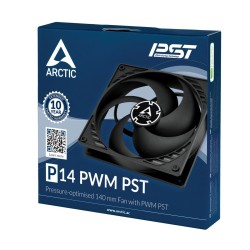 Buy Arctic P14 PWM PST - P14 PWM PST - 140mm Case Fan - Black in Cyprus, Nicosia, Limassol, Larnaka, Pafos