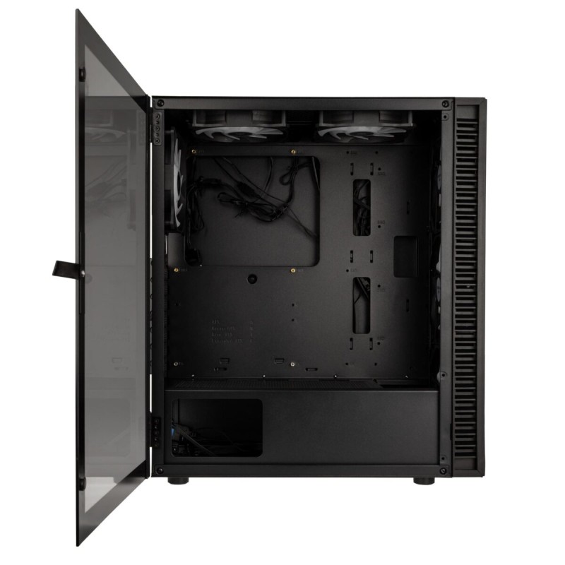 Buy Kolink Observatory HF Mesh ARGB Midi Tower Case - Black - 6 ARGB fans (3x140... in Cyprus, Nicosia, Limassol, Larnaka, Pafos