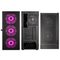 Buy Kolink Observatory HF Mesh ARGB Midi Tower Case - Black - 6 ARGB fans (3x140... in Cyprus, Nicosia, Limassol, Larnaka, Pafos