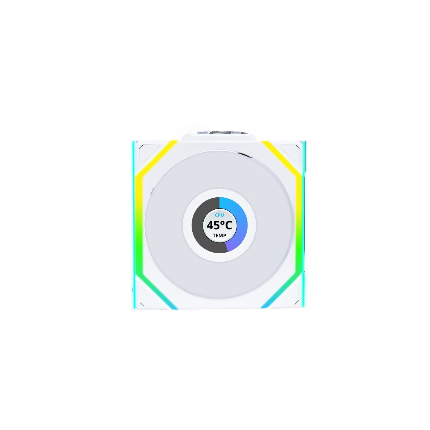 Lian Li UNIFAN SL Wireless LCD 120 White 3-Pack w/ Controller (Boxed) — Buy in Cyprus with Fast Delivery