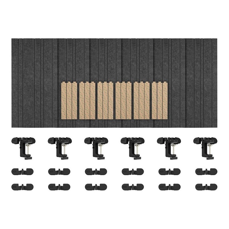 Buy Streamplify Acoustic Panel - Grey 60x30 cm, 12 mm -20dB Noise Reduction in Cyprus, Nicosia, Limassol, Larnaka, Pafos