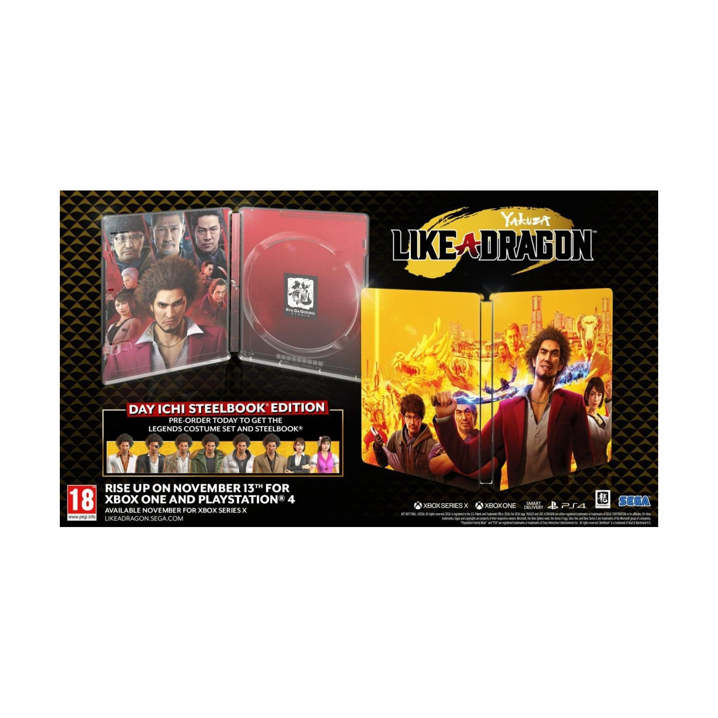 Yakuza Like a Dragon PS5 - (Platform: PlayStation 5) — Buy in Cyprus with Fast Delivery