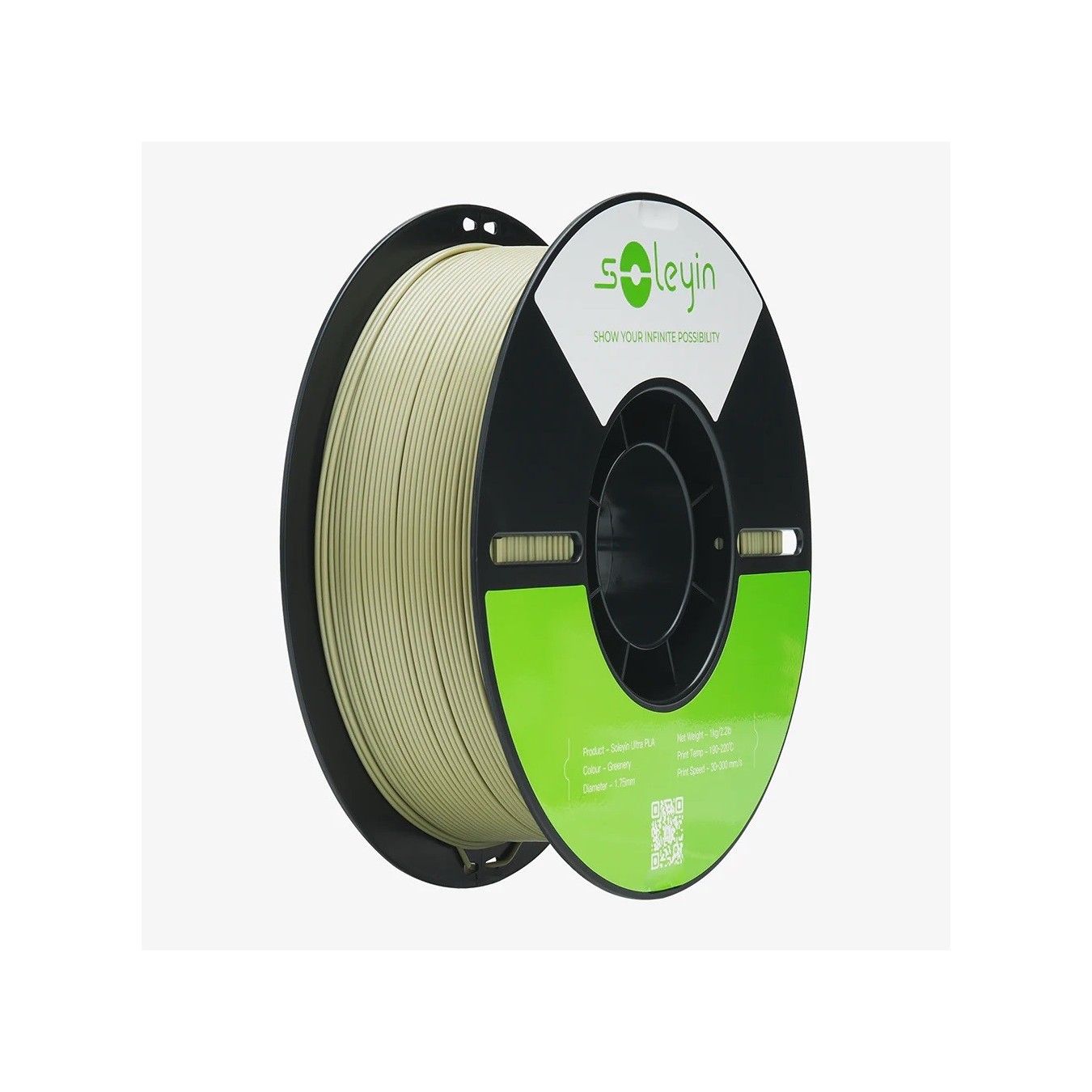 Creality Soleyin Ultra PLA Grass Green Filament - (Grass Green, 1.75 mm, 1 kg Spool) — Buy in Cyprus with Fast Delivery