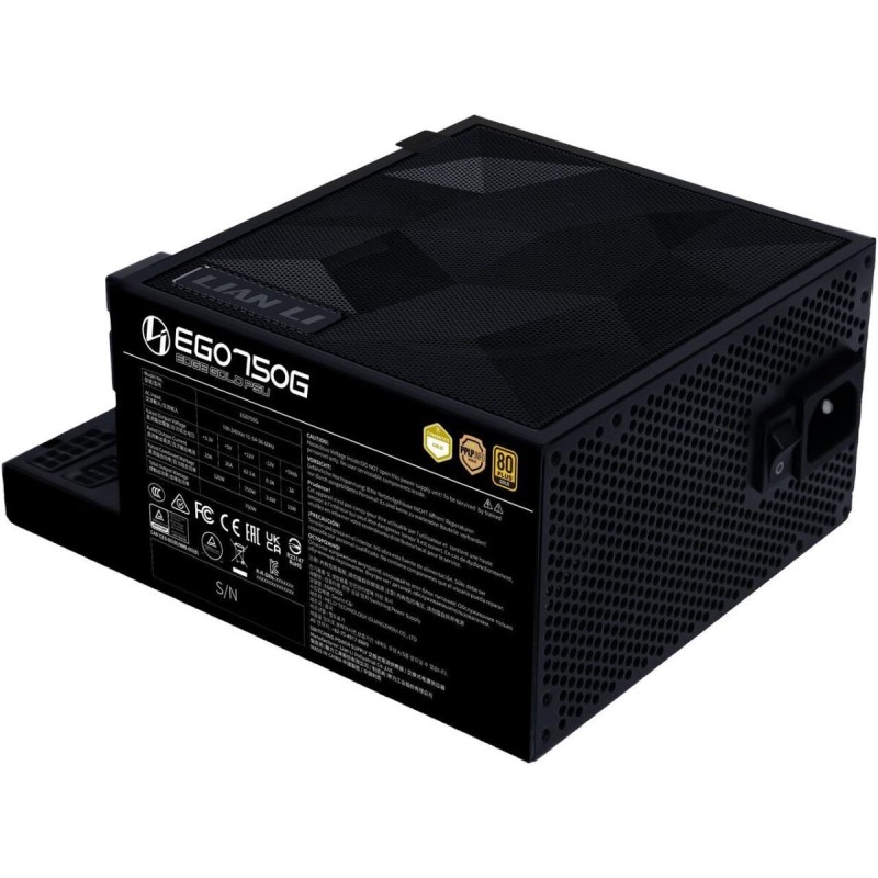 Buy Lian Li Edge 750W Black 80+ Gold, Fully Modular ATX PSU - Black, 750W, 80+ G... in Cyprus, Nicosia, Limassol, Larnaka, Pafos