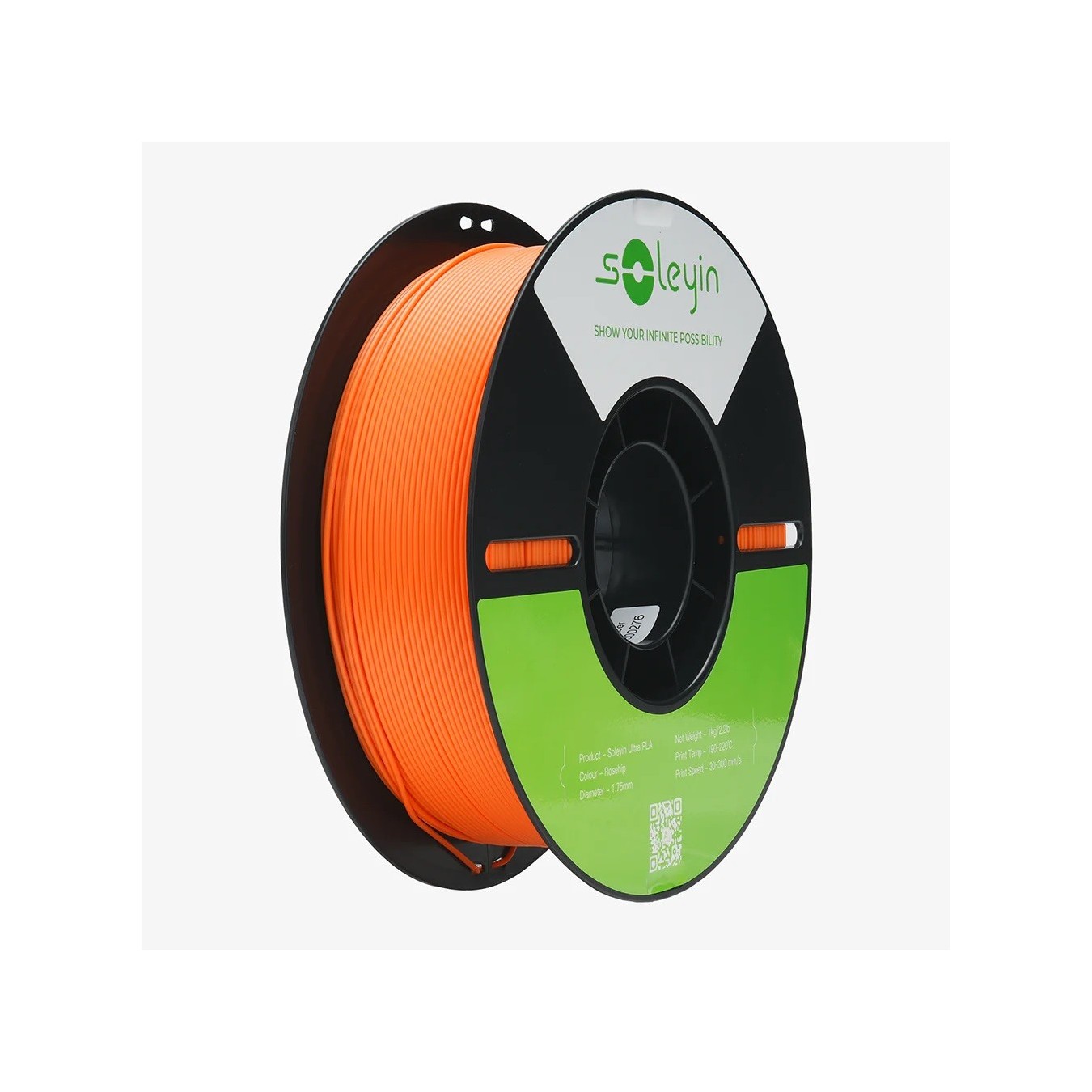 Creality Soleyin Ultra PLA Rose Hip Filament - 1.75 mm - 1 kg Spool (Rose Hip Color) — Buy in Cyprus with Fast Delivery