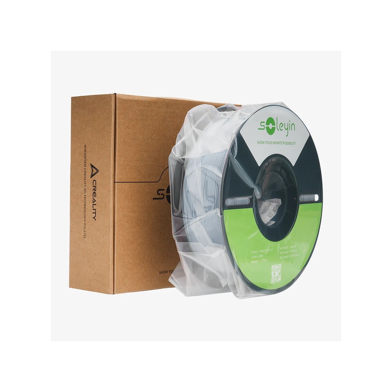 Creality Soleyin Ultra PLA Rose Hip Filament - 1.75 mm - 1 kg Spool (Rose Hip Color) — Buy in Cyprus with Fast Delivery