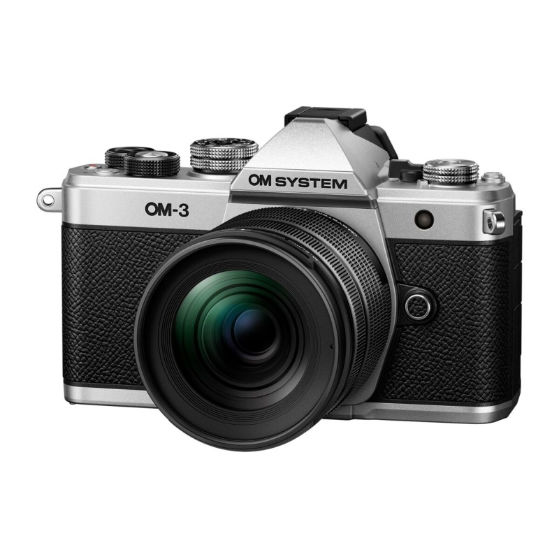 Buy Olympus OM System OM-3 - OM-3 - (Silver kit with M.Zuiko 12-45mm F4 PRO, hoo... in Cyprus, Nicosia, Limassol, Larnaka, Pafos