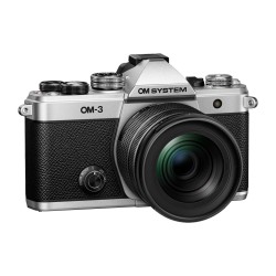 Buy Olympus OM System OM-3 - OM-3 - (Silver kit with M.Zuiko 12-45mm F4 PRO, hoo... in Cyprus, Nicosia, Limassol, Larnaka, Pafos