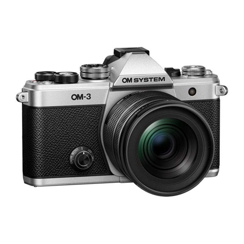 Buy Olympus OM System OM-3 - OM-3 - (Silver kit with M.Zuiko 12-45mm F4 PRO, hoo... in Cyprus, Nicosia, Limassol, Larnaka, Pafos