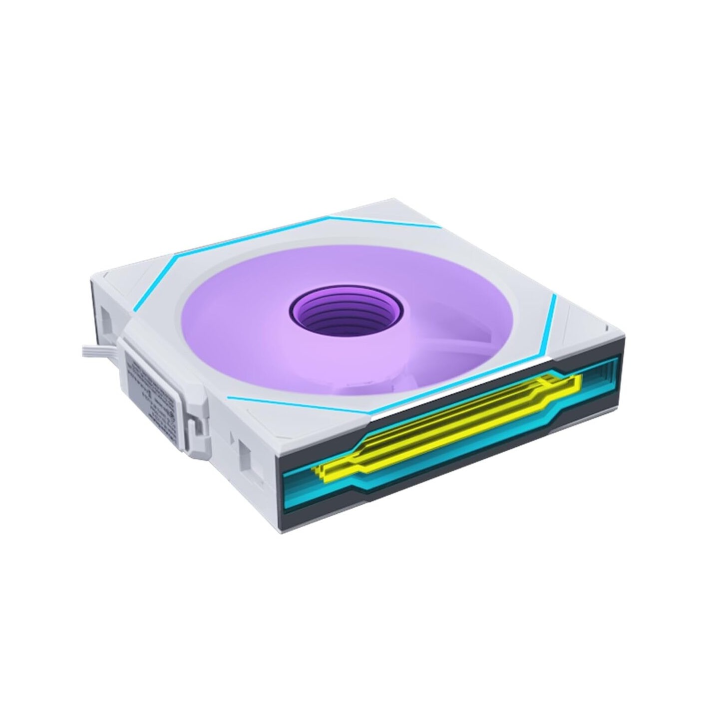 Lian Li UNI FAN SL-INF Wireless 120mm Reverse White ARGB PWM Fan (1pc) (Boxed) — Buy in Cyprus with Fast Delivery