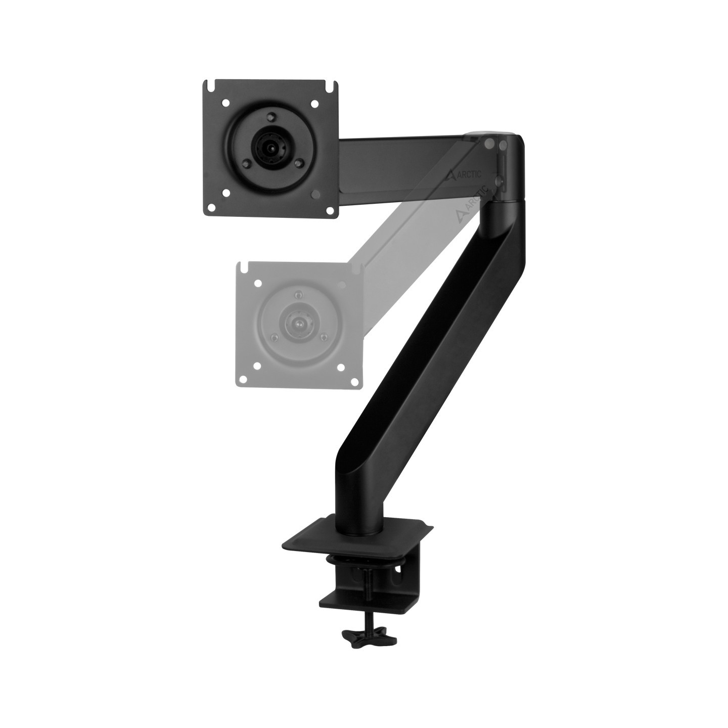 ARCTIC X1-3D Single Monitor Arm with 3D Gas Spring Movement - Black (Boxed) — Buy in Cyprus with Fast Delivery