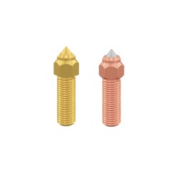 Buy Creality Nozzle Kit x2 Brass & Steel for Ender-3 V3 KE & K1 K1max (2023) in Cyprus, Nicosia, Limassol, Larnaka, Pafos