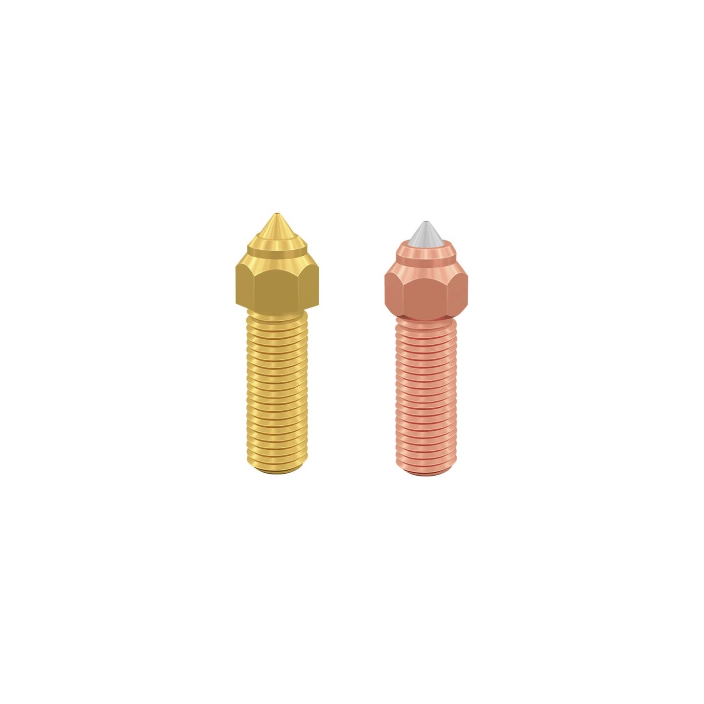 Creality Nozzle Kit x2 Brass & Steel for Ender-3 V3 KE & K1 K1max (2023) — Buy in Cyprus with Fast Delivery