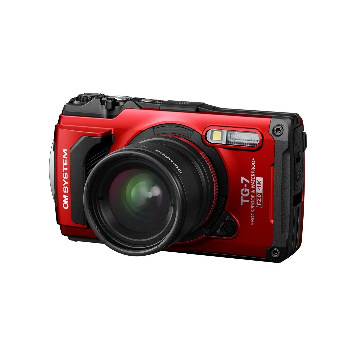 Olympus OM-System TG-7 Red Tough Camera Underwater - TG-7 - Red — Buy in Cyprus with Fast Delivery