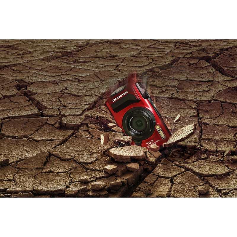 Buy Olympus OM-System TG-7 Red Tough Camera Underwater - TG-7 - Red in Cyprus, Nicosia, Limassol, Larnaka, Pafos