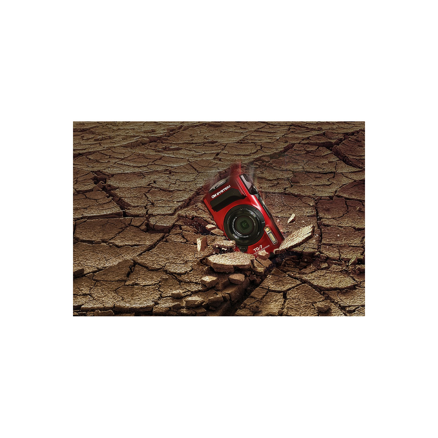 Olympus OM-System TG-7 Red Tough Camera Underwater - TG-7 - Red — Buy in Cyprus with Fast Delivery