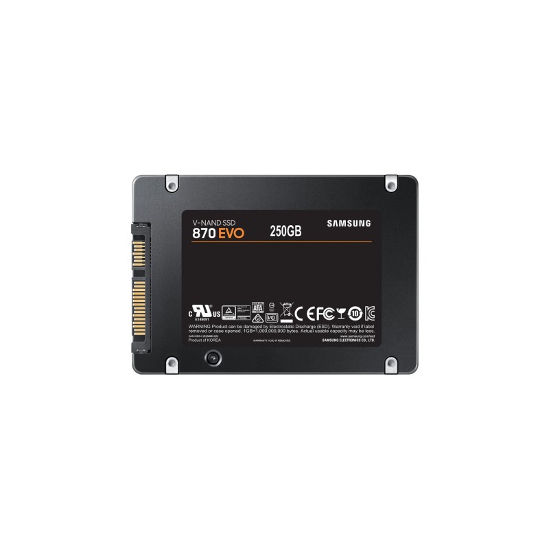 Buy Samsung 870 EVO - MZ-77E250B EU - 250GB SATA III 2.5in SSD in Cyprus, Nicosia, Limassol, Larnaka, Pafos