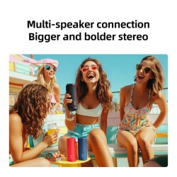 Buy QCY SP7 Green - SP7 - Portable Bluetooth Speaker, 40W, RGB Light Show, Mic f... in Cyprus, Nicosia, Limassol, Larnaka, Pafos