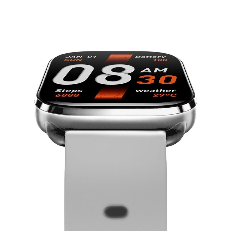 Buy QCY Watch GS S6 Gray - GS S6 - 2.02" TFT, 320x502, 60Hz, Bluetooth Calling, ... in Cyprus, Nicosia, Limassol, Larnaka, Pafos