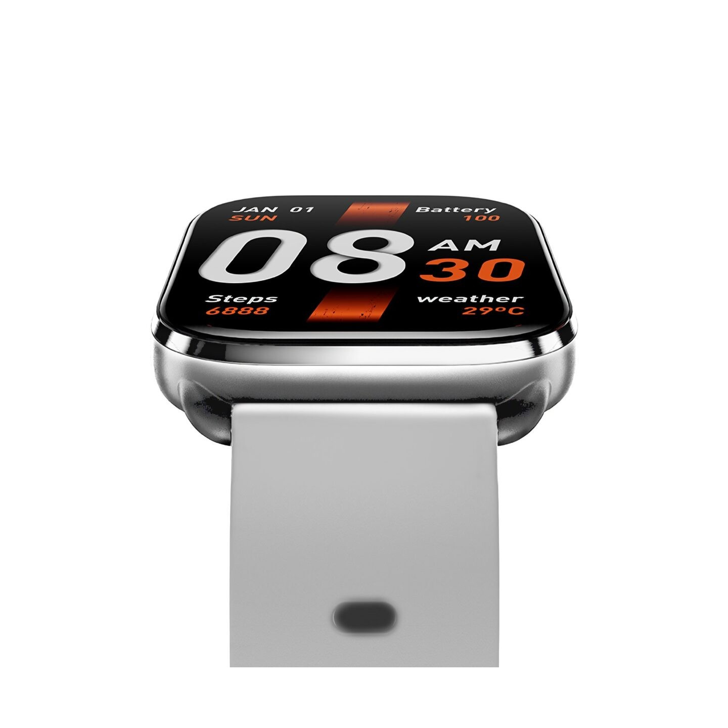 QCY Watch GS S6 Gray - GS S6 - 2.02" TFT, 320x502, 60Hz, Bluetooth Calling, IPX8, 14-day Battery