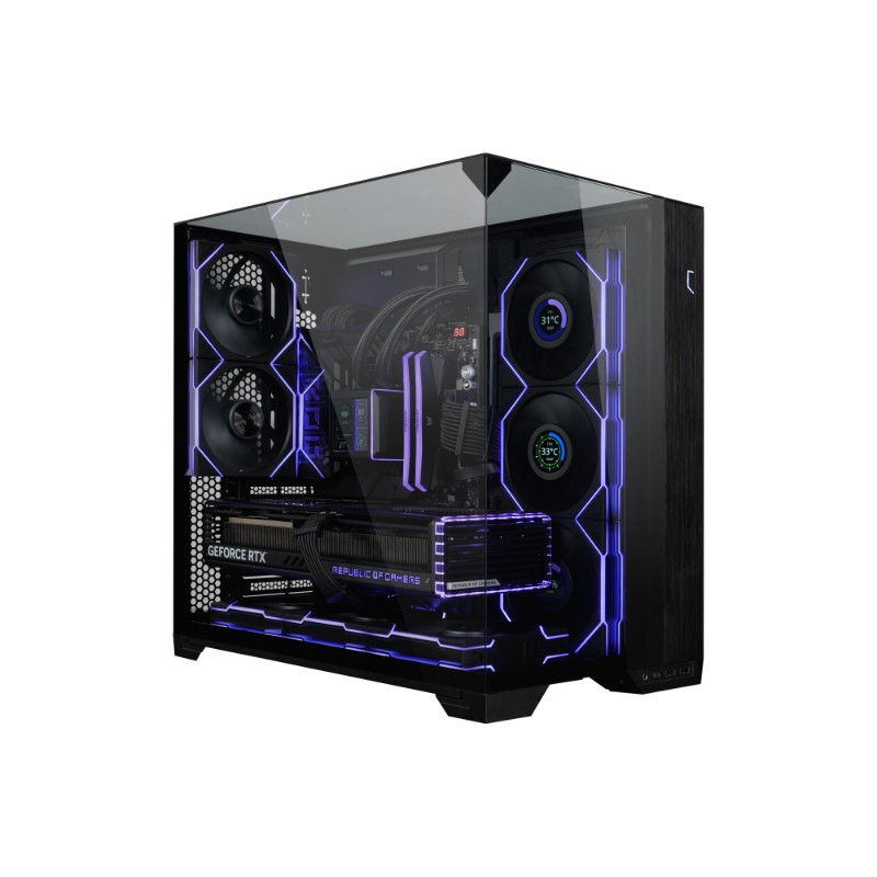 Buy Lian Li UNI FAN TL-LCD Wireless Reverse 120 Case Fan - TL-LCD - Black, 3-pac... in Cyprus, Nicosia, Limassol, Larnaka, Pafos