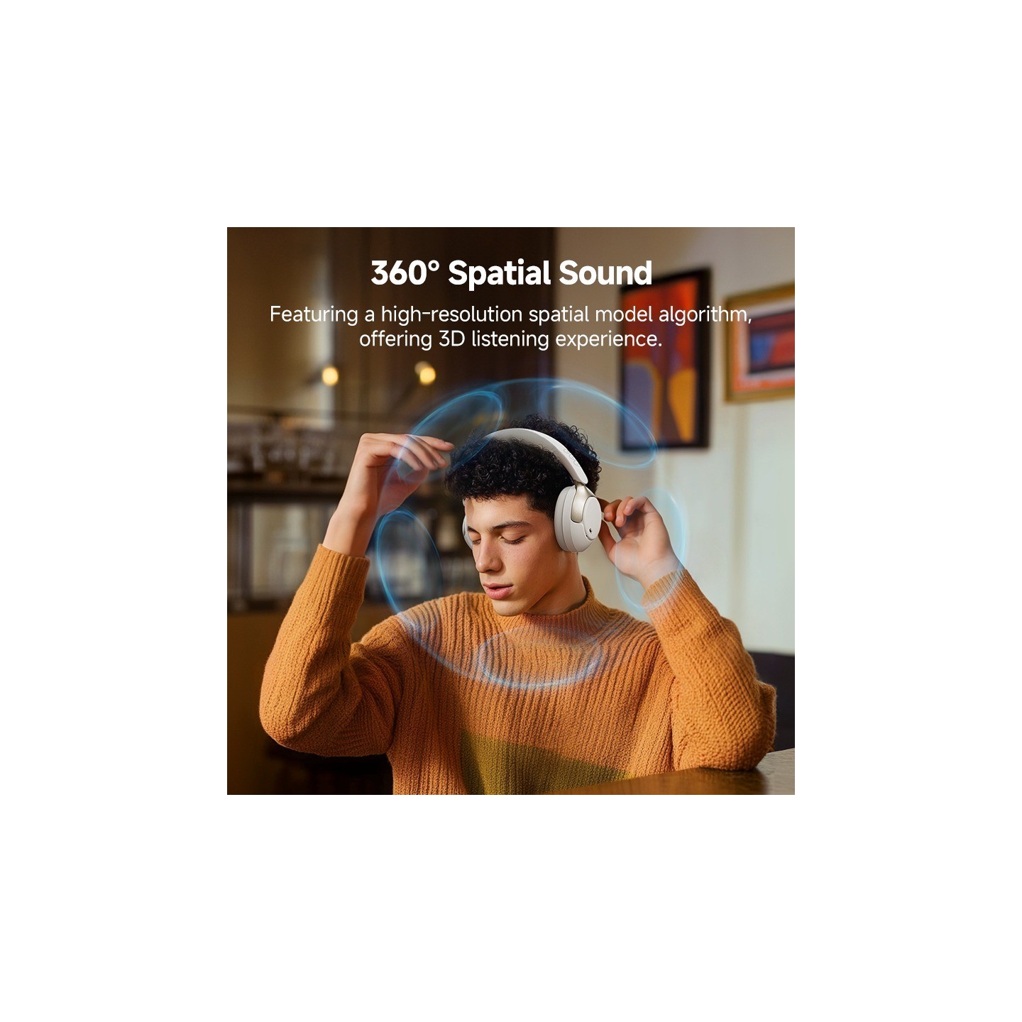 QCY H3 PRO Headset - H3 PRO - Purple, 40mm drivers, BT 5.4, ANC, LDAC, Hi-Res Audio — Buy in Cyprus with Fast Delivery