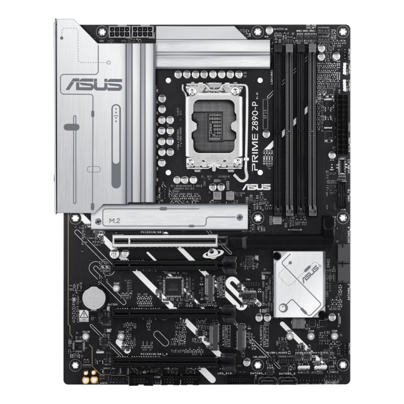 Buy ASUS PRIME Z890-P - LGA 1851 ATX Motherboard - DDR5 192GB, 4x M.2, PCIe 5.0,... in Cyprus, Nicosia, Limassol, Larnaka, Pafos