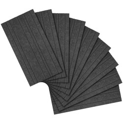 Buy Streamplify Acoustic Panel - 9 Pack - Grey, 60x30 cm, 12 mm, 20 dB Noise Red... in Cyprus, Nicosia, Limassol, Larnaka, Pafos