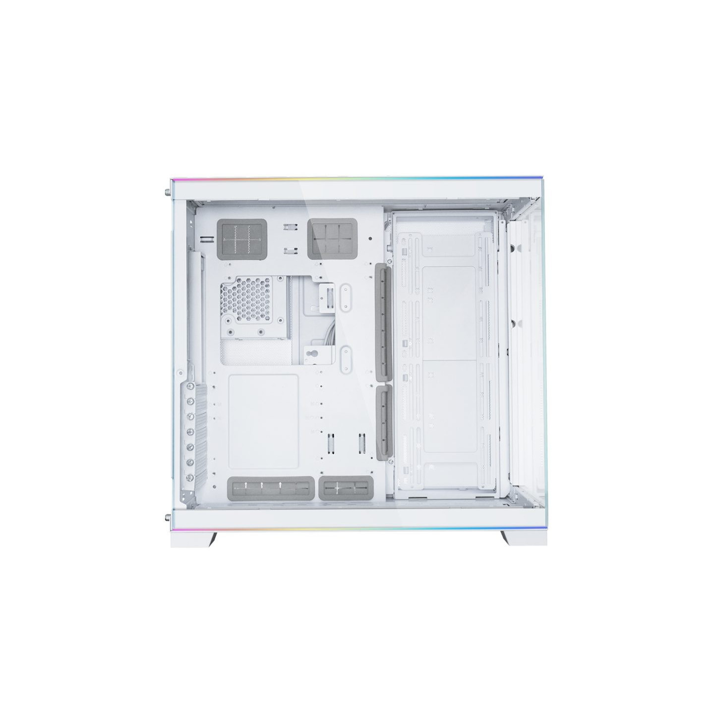 LIAN LI O11D EVO RGB White - E-ATX Full Tower, ARGB Lighting, Reversible Chassis (Boxed) — Buy in Cyprus with Fast Delivery