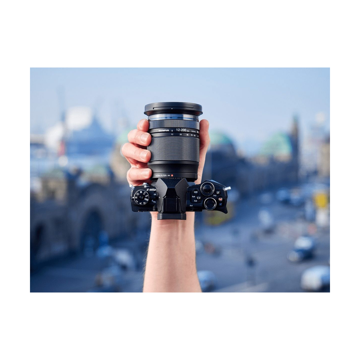 Olympus M.Zuiko Digital ED 12-200mm F3.5-6.3 - 12-200mm F3.5-6.3 - Black Ultra-zoom for MFT — Buy in Cyprus with Fast Delivery