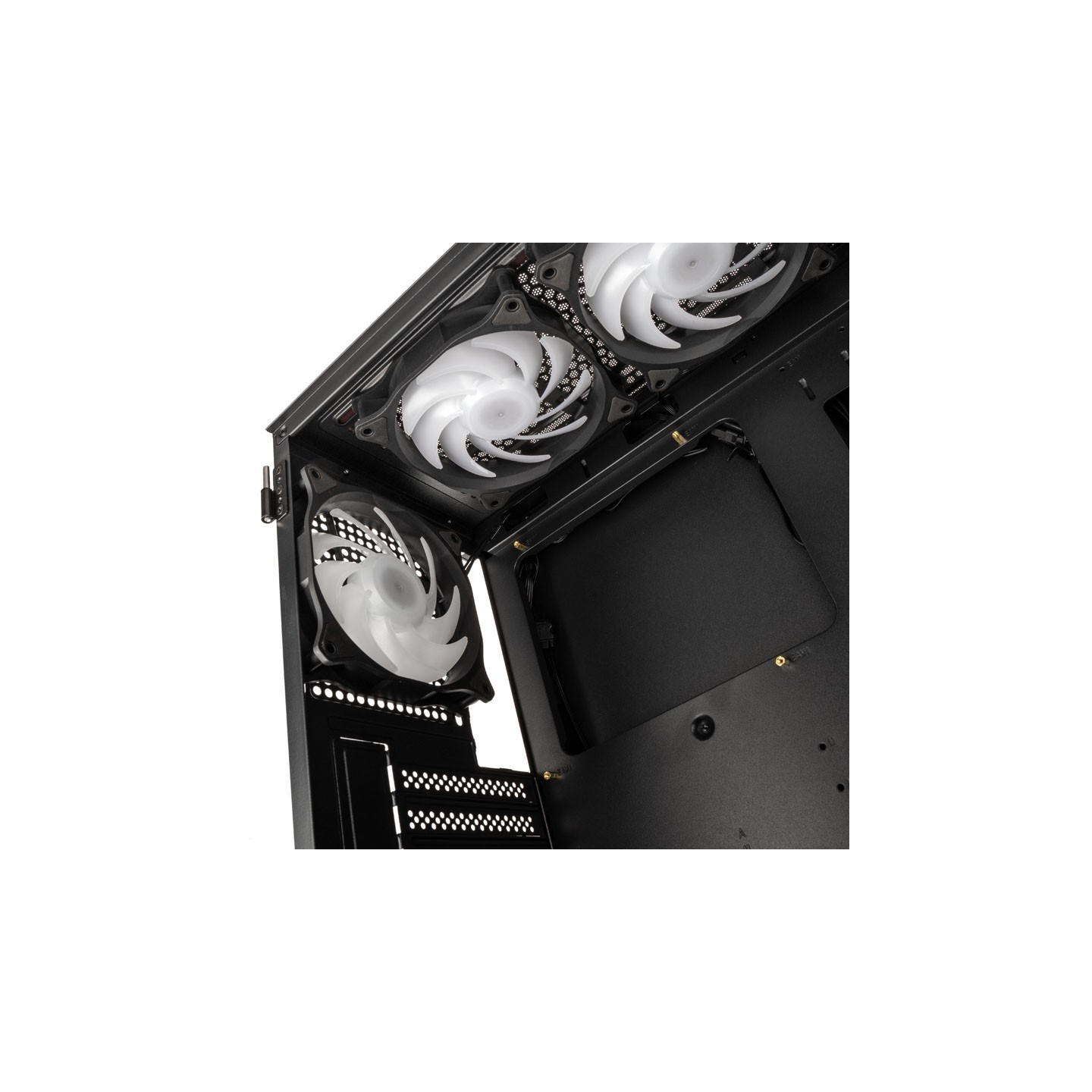 Kolink Observatory MX Mesh ARGB Midi Tower Case - Black - 5 ARGB Fans Included (2x140mm, 3x120mm) - 5999094005822 (Boxed)