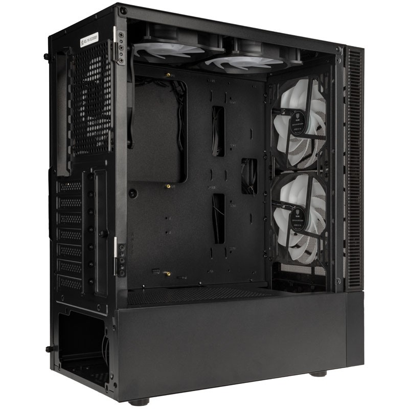 Buy Kolink Observatory MX Mesh ARGB Midi Tower Case - Black - 5 ARGB Fans Includ... in Cyprus, Nicosia, Limassol, Larnaka, Pafos