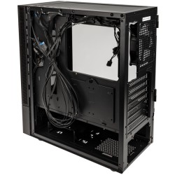 Kolink Observatory MX Mesh ARGB Midi Tower Case - Black - 5 ARGB Fans Included (2x140mm, 3x120mm) - 5999094005822 (Boxed)