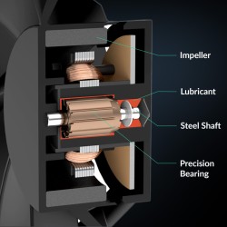 Buy Arctic Freezer 8A - 8A - AM5/AM4 Direct-Touch CPU Cooler - Dual 120mm Fans in Cyprus, Nicosia, Limassol, Larnaka, Pafos