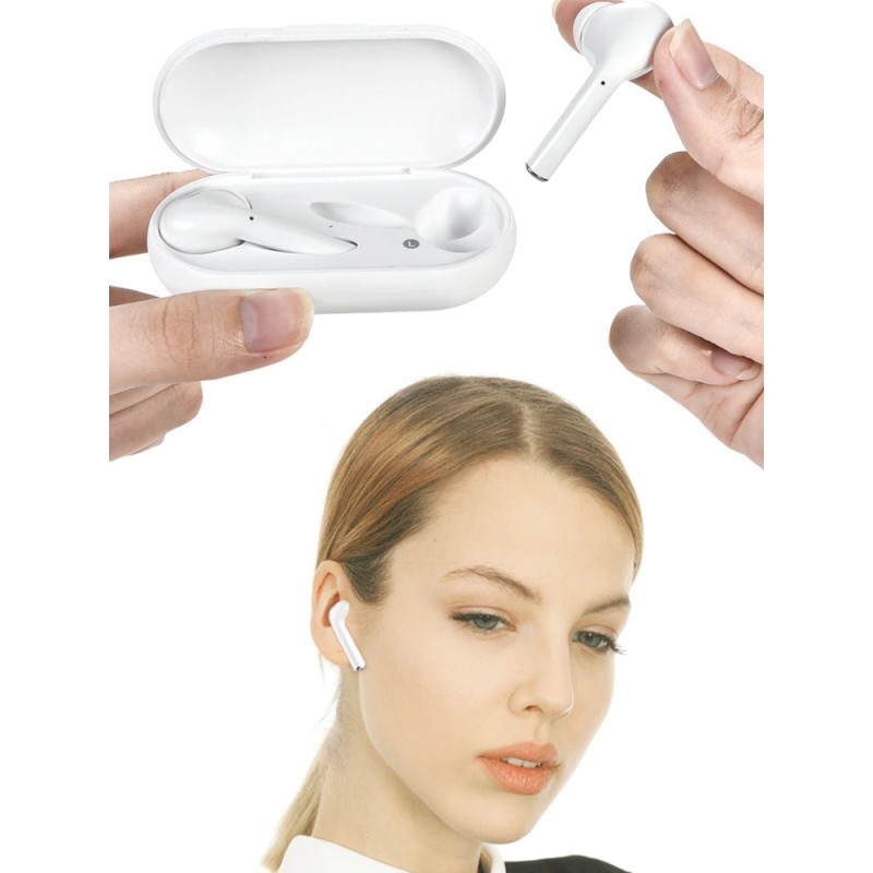 Buy QCY T5 TWS Earbuds - T5 - White, 6mm Driver, 5h Battery, ENC, IPX5 in Cyprus, Nicosia, Limassol, Larnaka, Pafos
