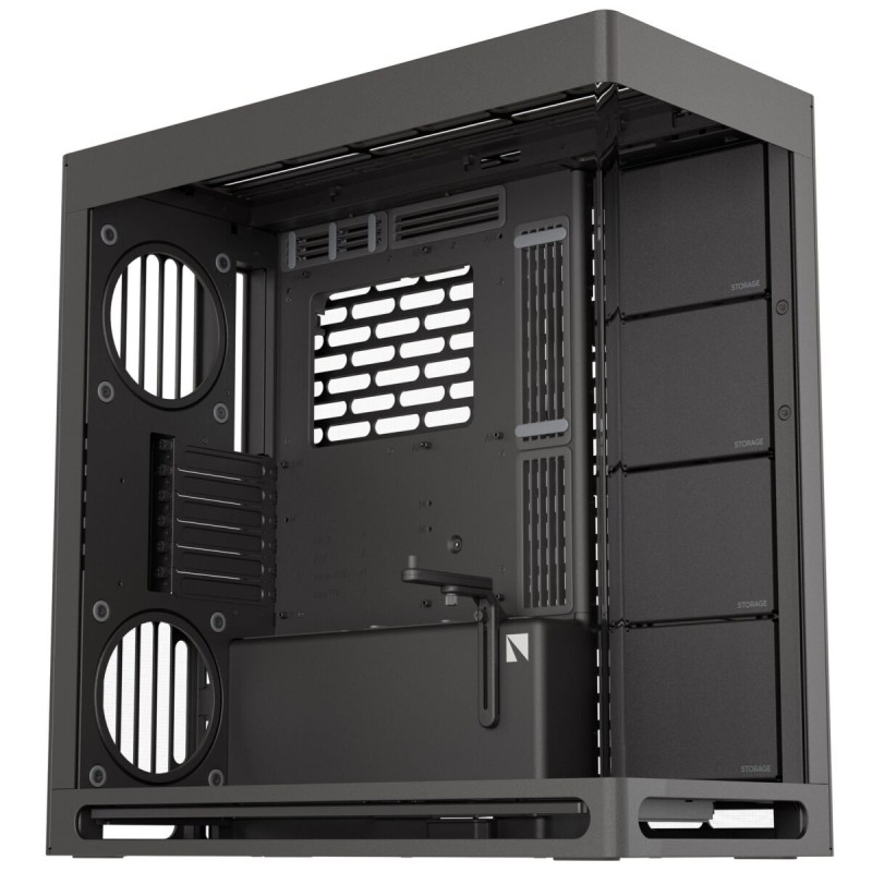 Buy HAVN HS 420 Black Premium Midi Tower Case - HS 420 - Horizontal GPU orientat... in Cyprus, Nicosia, Limassol, Larnaka, Pafos